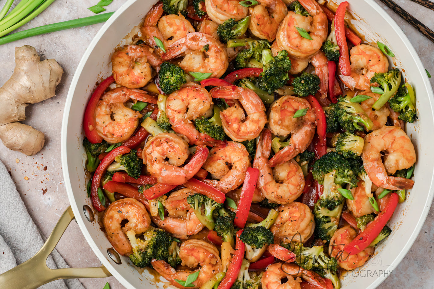 Shrimp and Broccoli Stir Fry