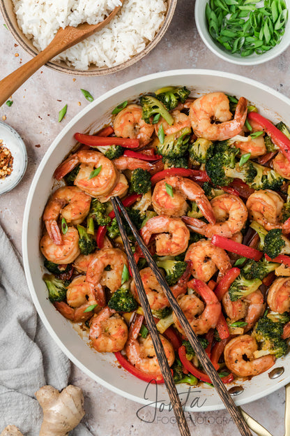 Shrimp and Broccoli Stir Fry