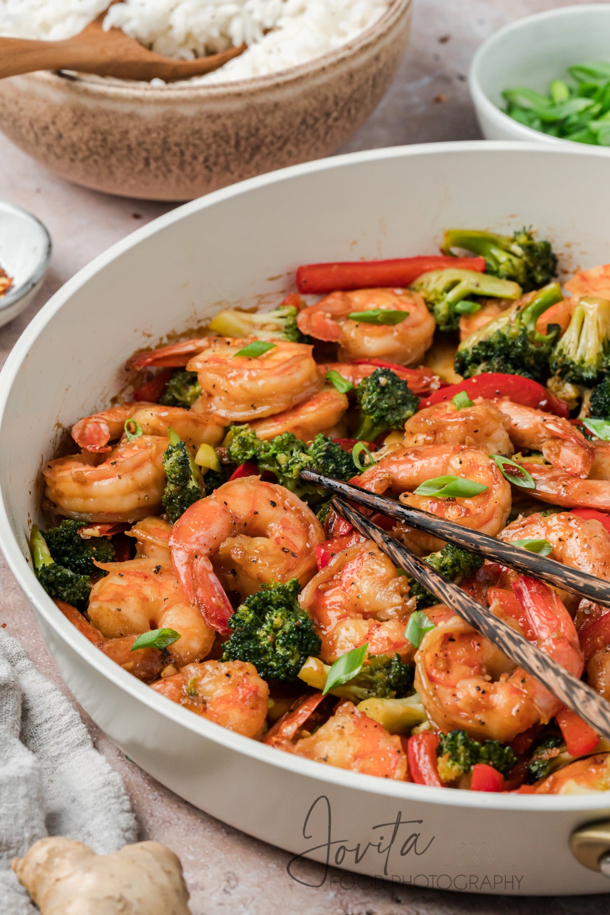 Shrimp and Broccoli Stir Fry