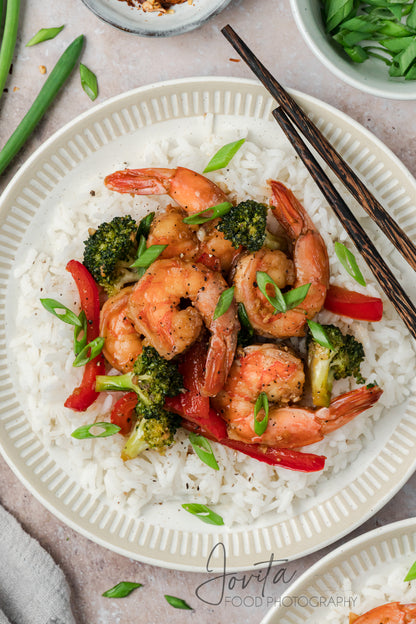 Shrimp and Broccoli Stir Fry