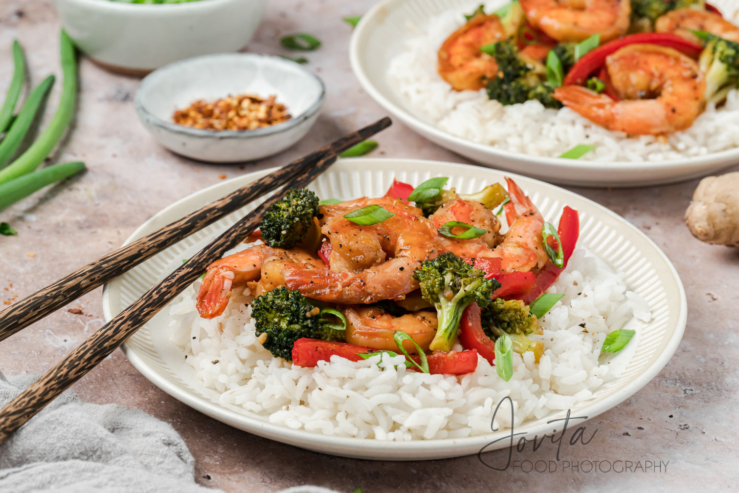 Shrimp and Broccoli Stir Fry