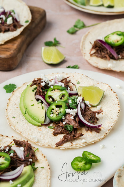Slow Cooker Barbacoa Tacos