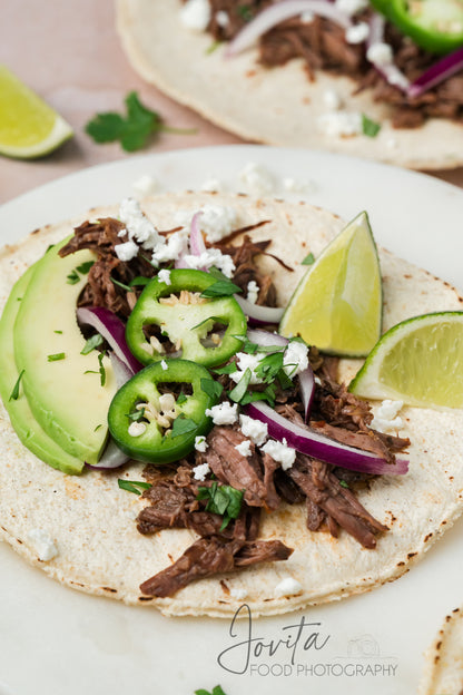 Slow Cooker Barbacoa Tacos