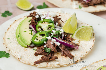 Slow Cooker Barbacoa Tacos