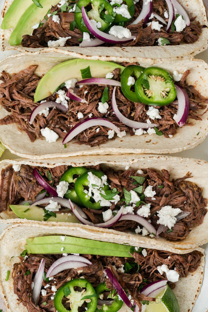 Slow Cooker Barbacoa Tacos