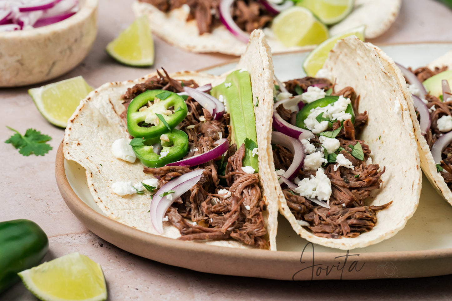 Slow Cooker Barbacoa Tacos