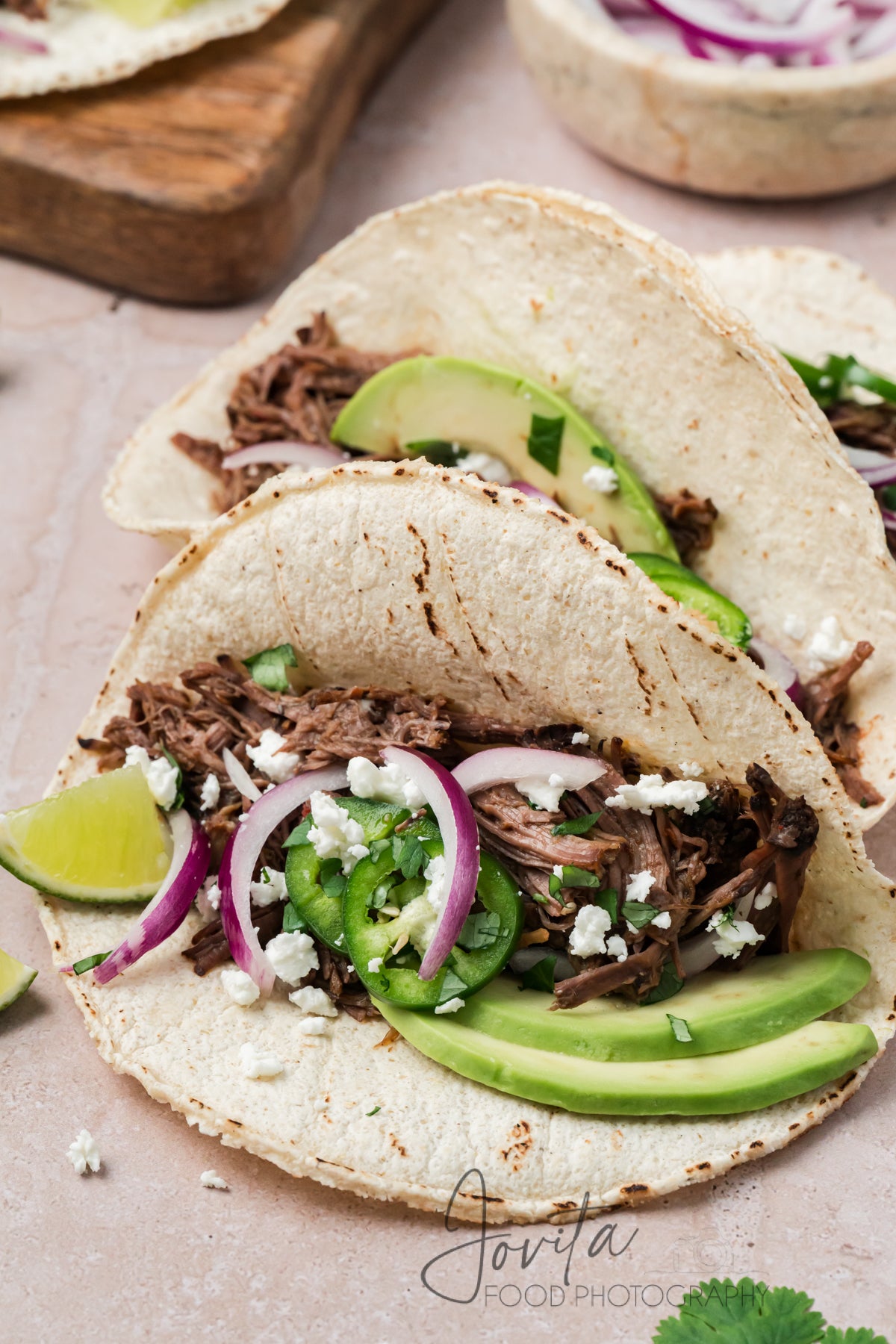 Slow Cooker Barbacoa Tacos