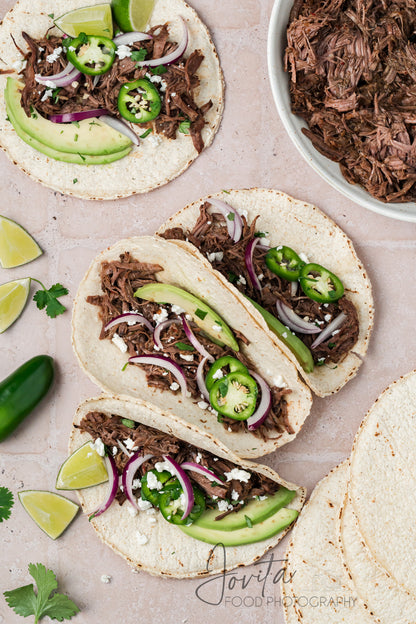 Slow Cooker Barbacoa Tacos