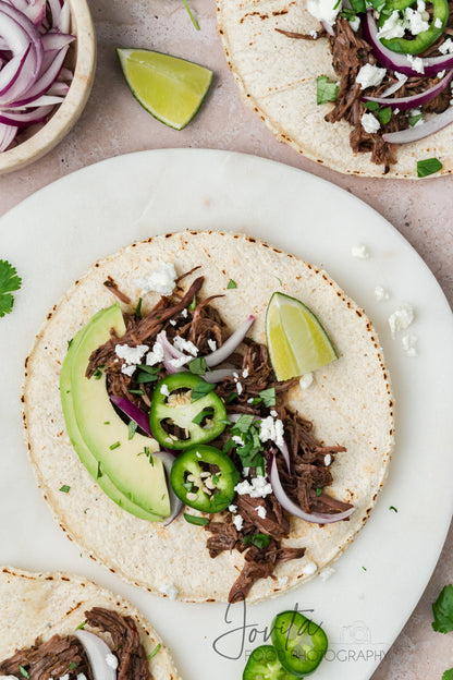 Slow Cooker Barbacoa Tacos