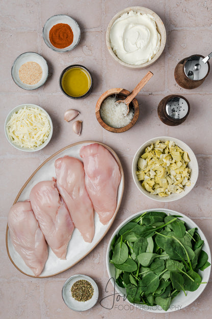 Spinach Artichoke Stuffed Chicken