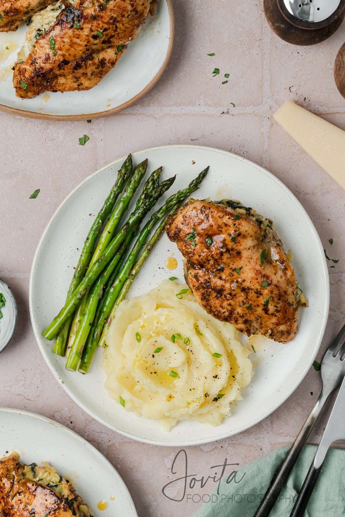 Spinach Artichoke Stuffed Chicken