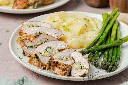 Spinach Artichoke Stuffed Chicken
