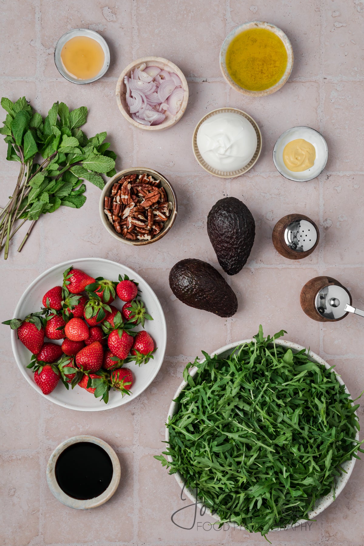 Strawberry Arugula Salad with Burrata