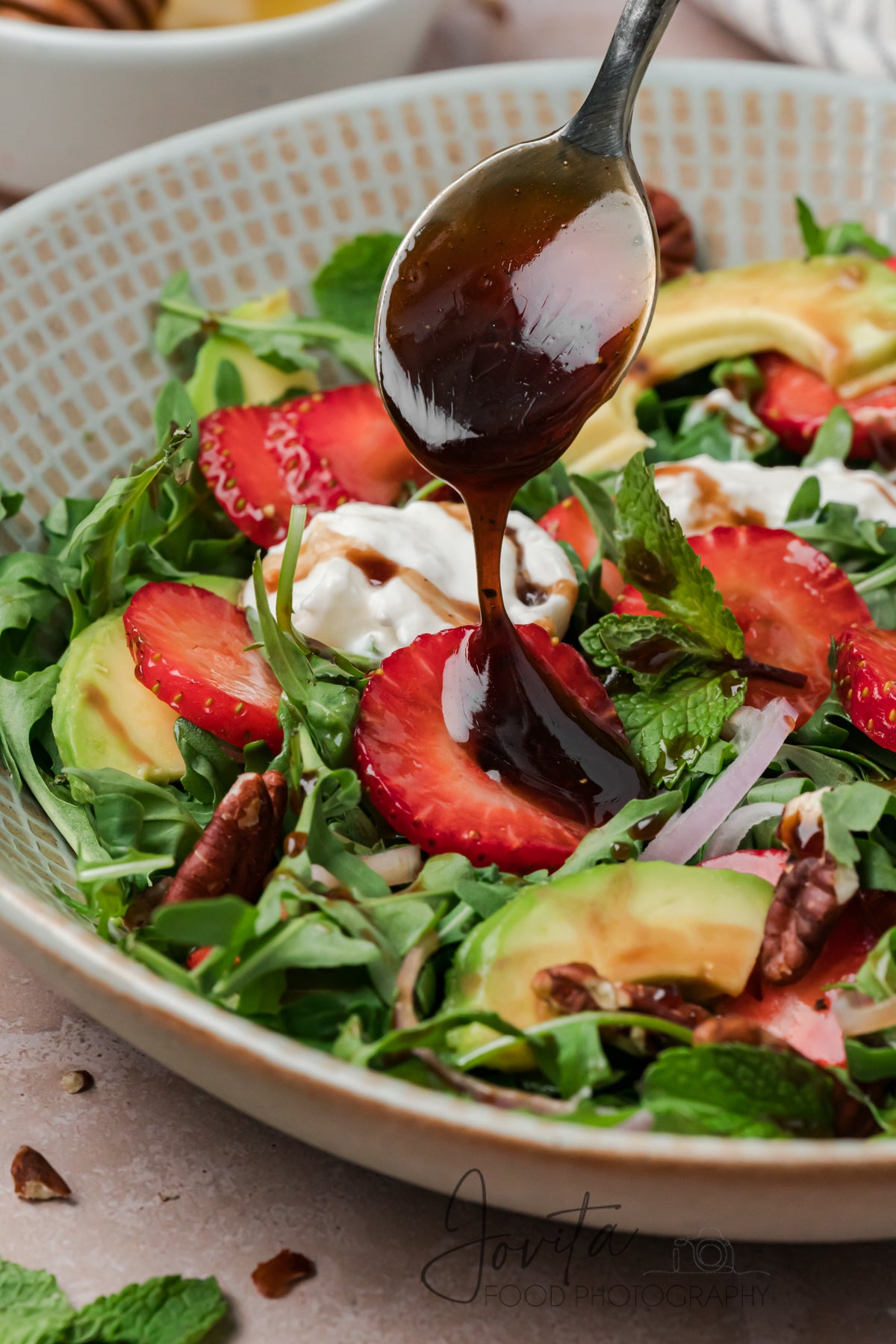 Strawberry Arugula Salad with Burrata