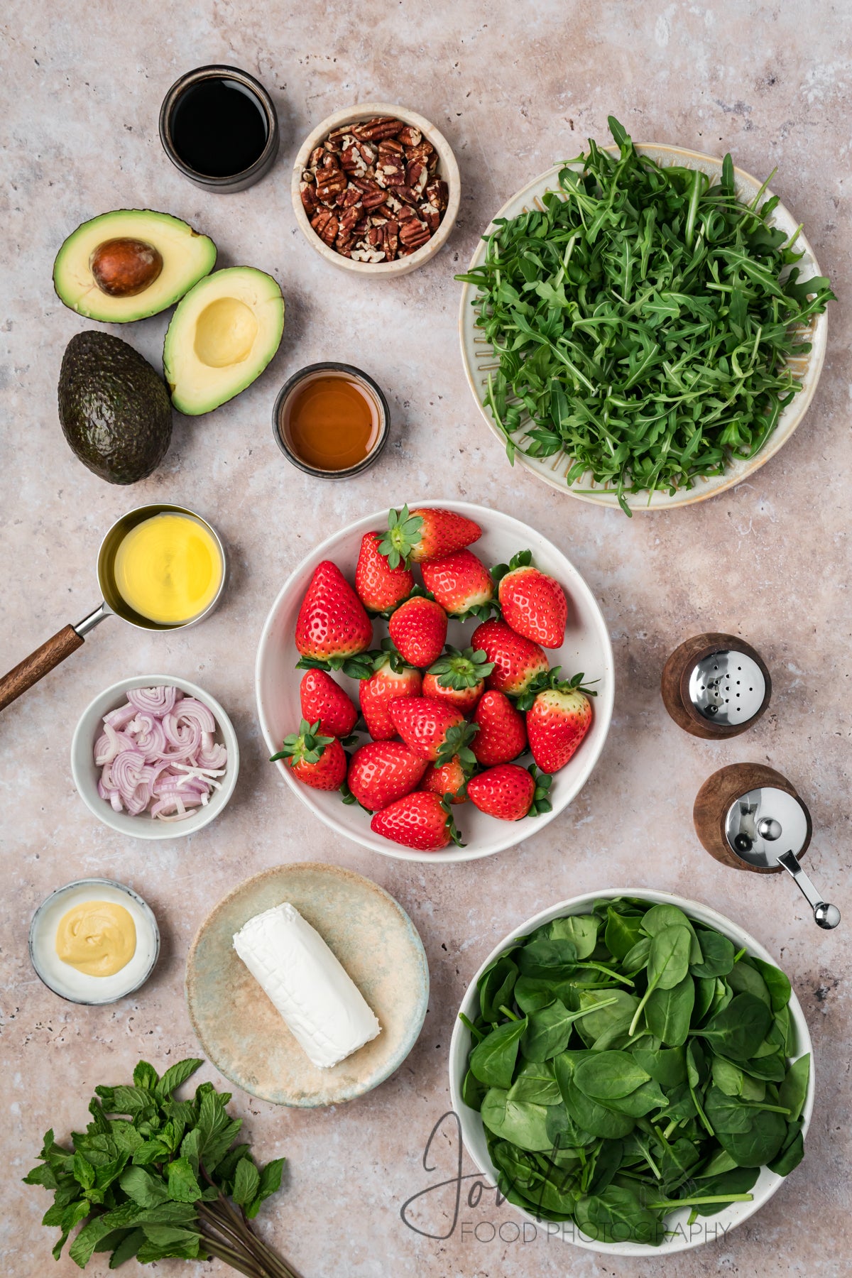 Strawberry Goat Cheese Salad