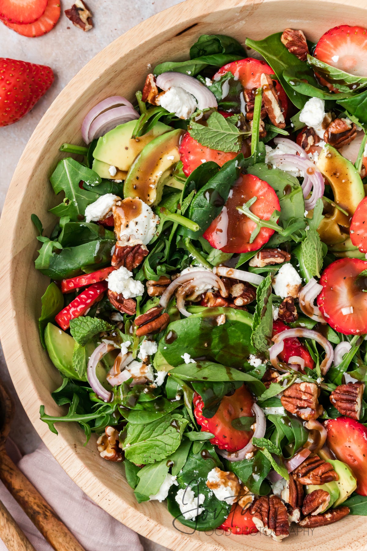 Strawberry Goat Cheese Salad