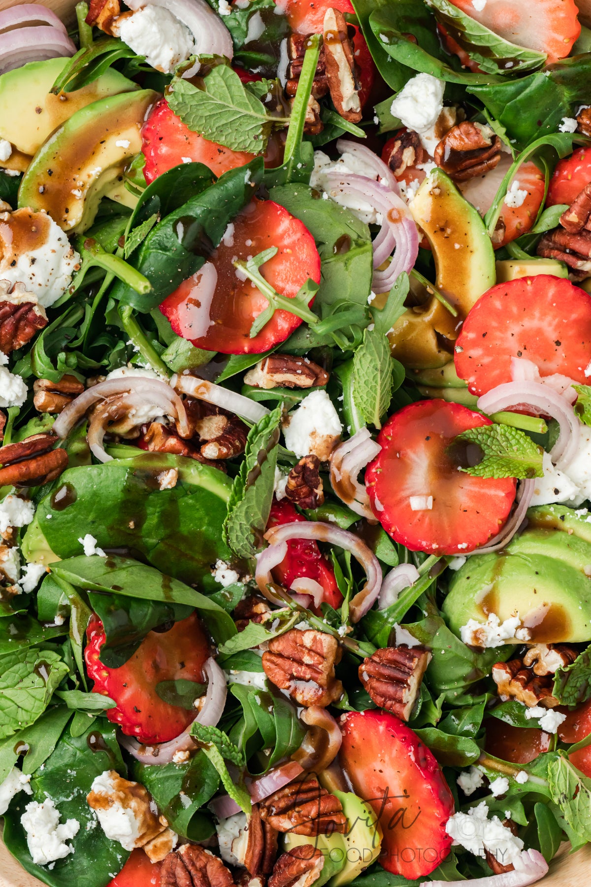 Strawberry Goat Cheese Salad