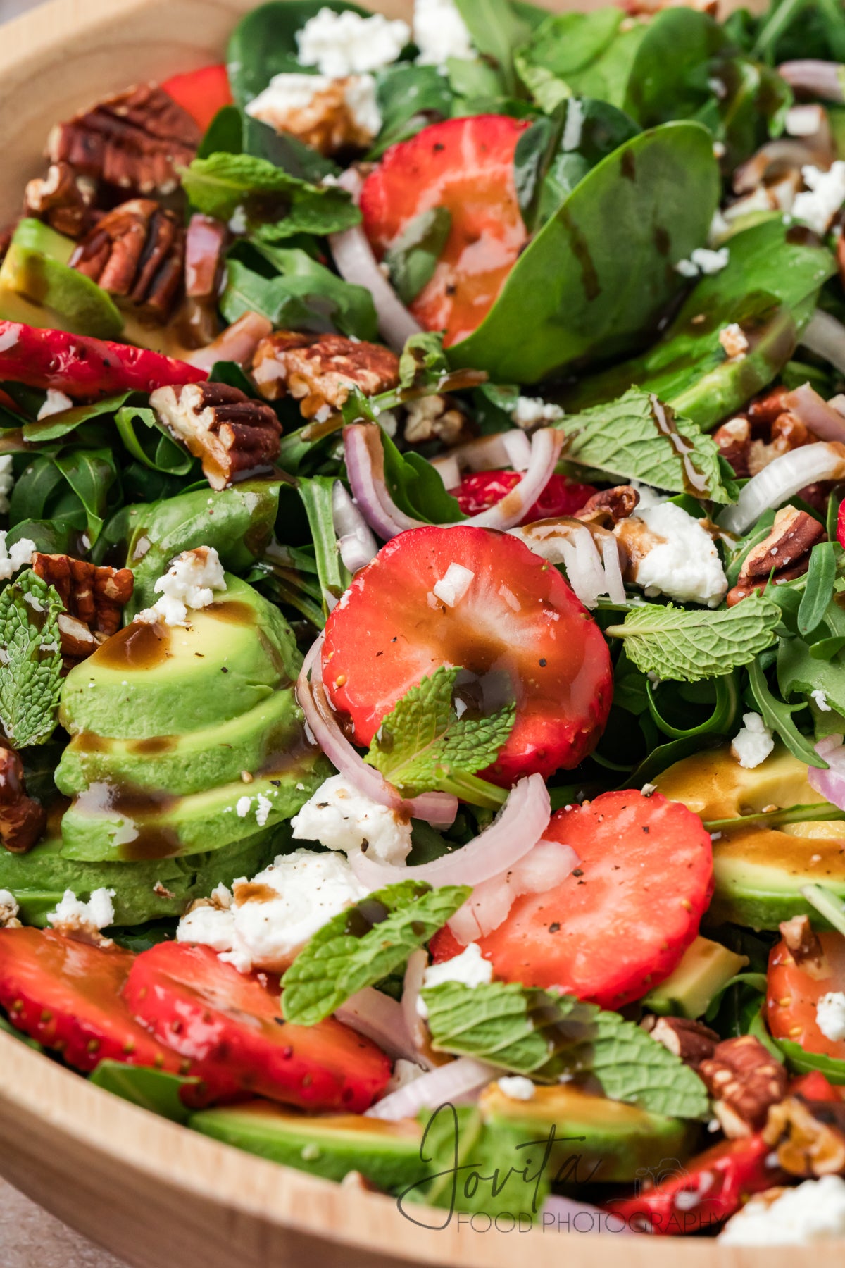Strawberry Goat Cheese Salad