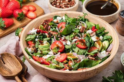 Strawberry Goat Cheese Salad