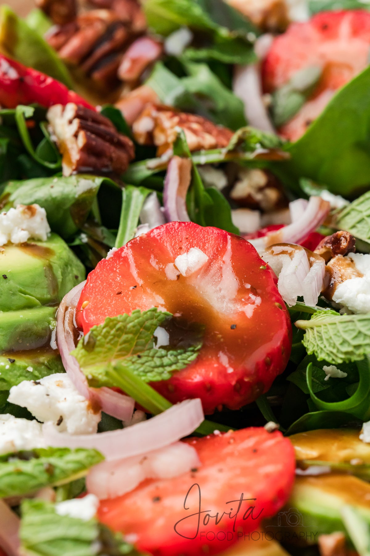 Strawberry Goat Cheese Salad