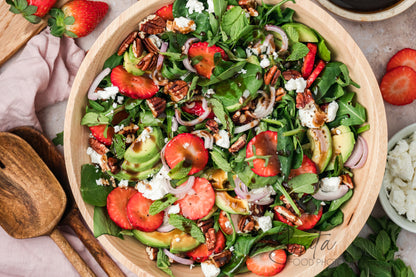 Strawberry Goat Cheese Salad
