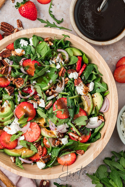 Strawberry Goat Cheese Salad