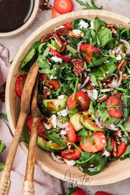 Strawberry Goat Cheese Salad