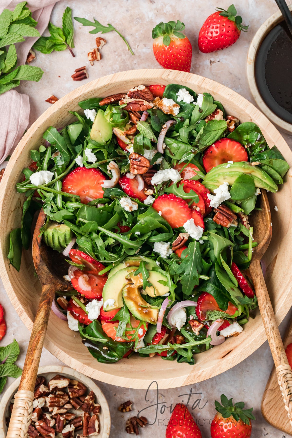 Strawberry Goat Cheese Salad