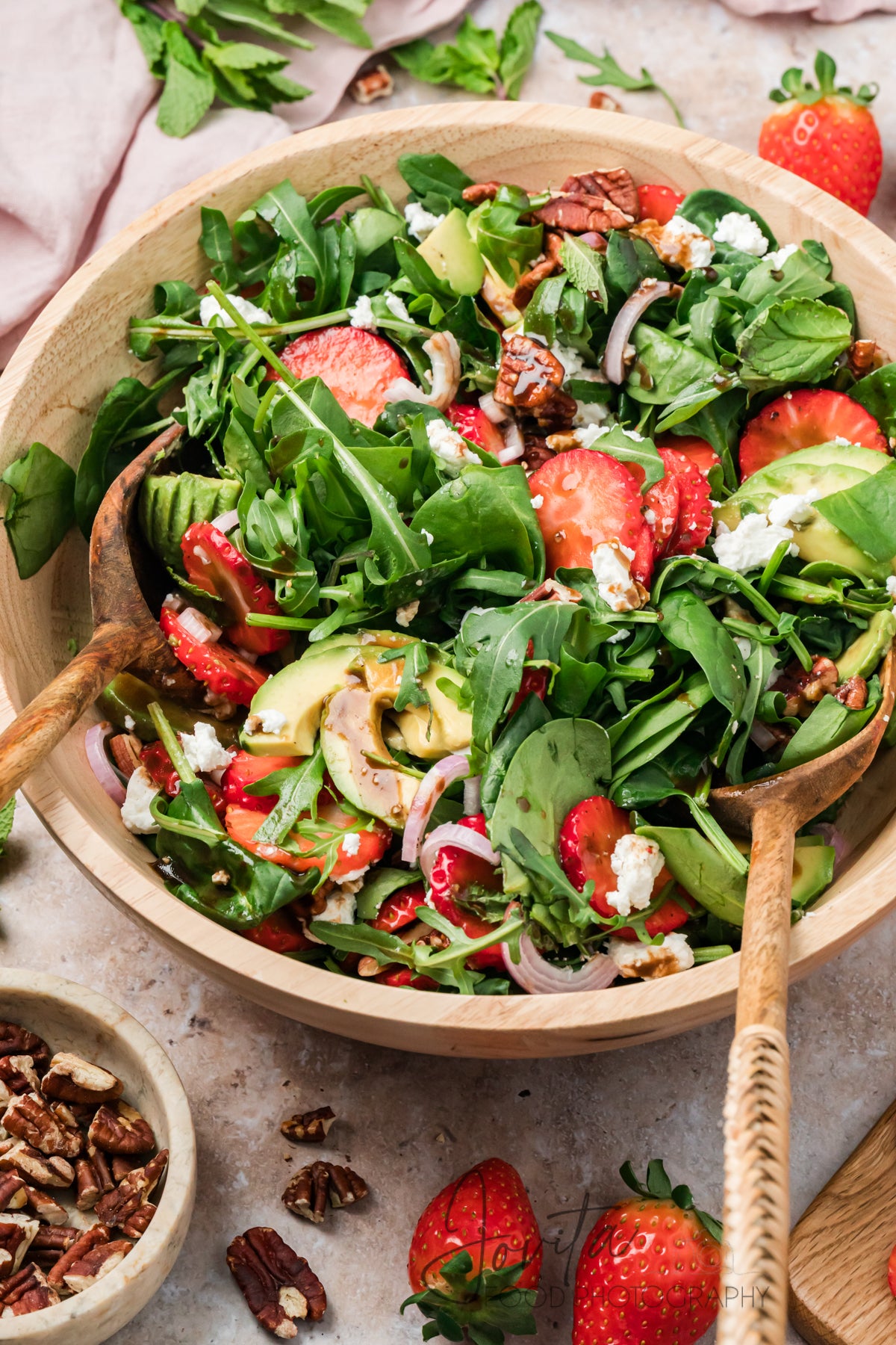 Strawberry Goat Cheese Salad