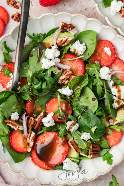 Strawberry Goat Cheese Salad