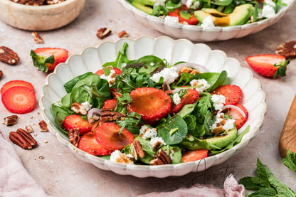 Strawberry Goat Cheese Salad