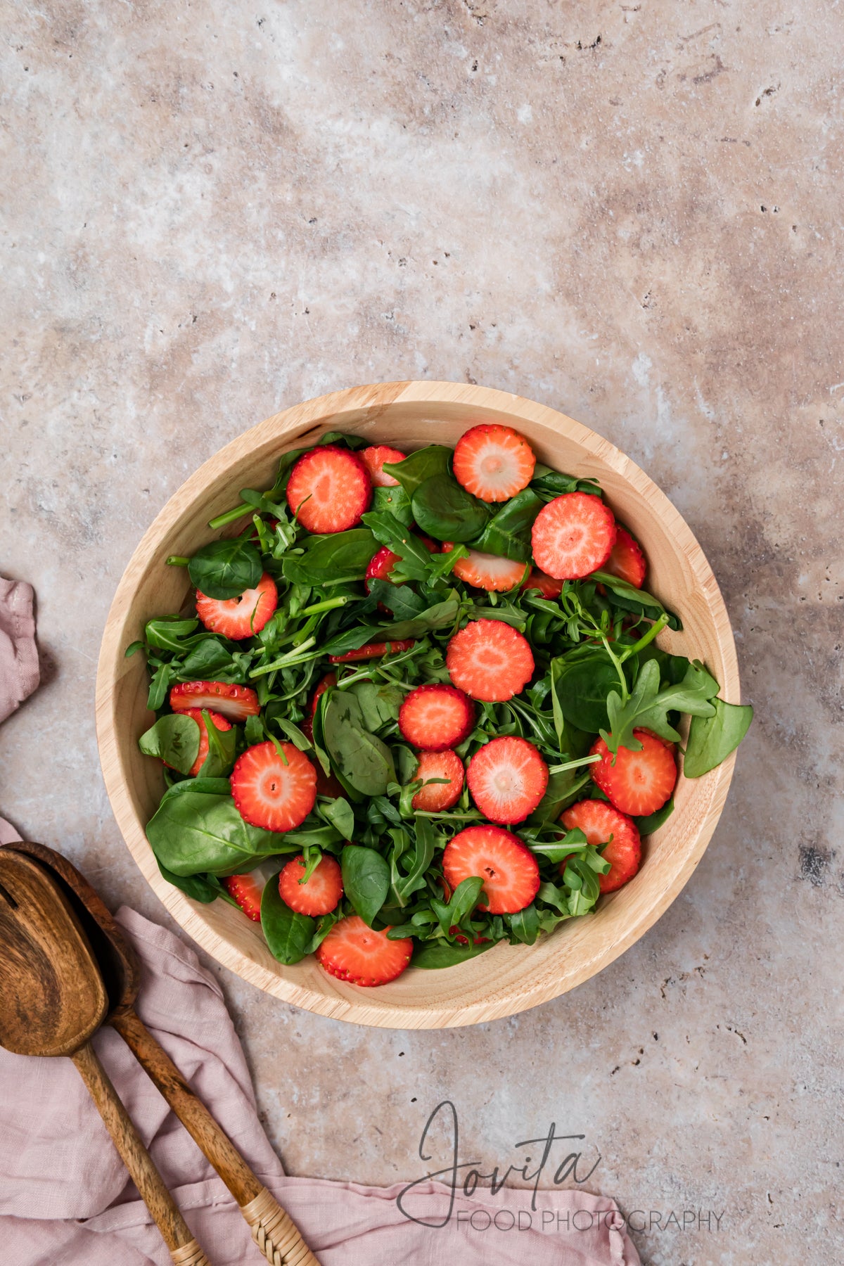 Strawberry Goat Cheese Salad