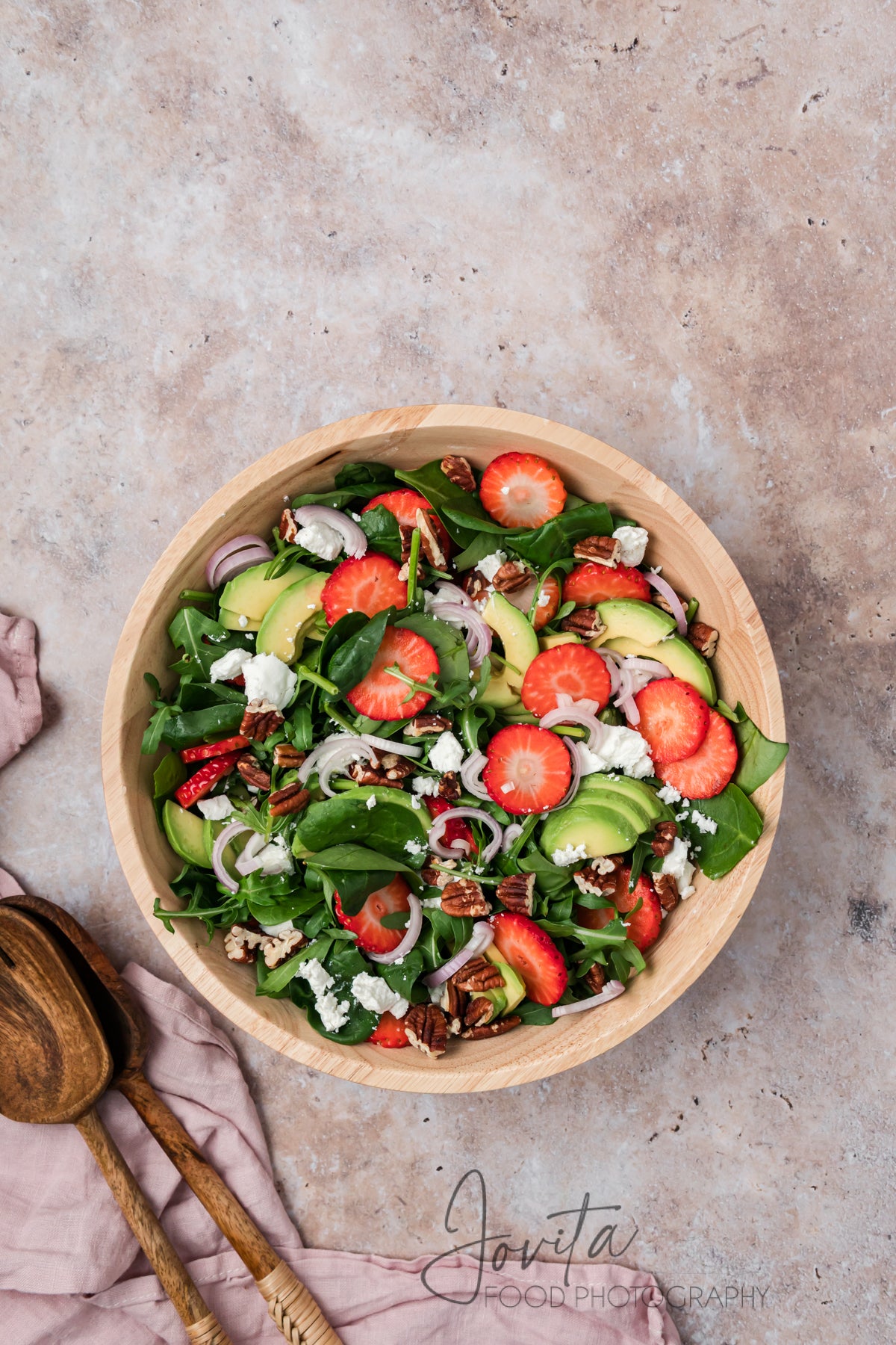 Strawberry Goat Cheese Salad