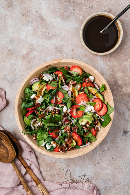Strawberry Goat Cheese Salad