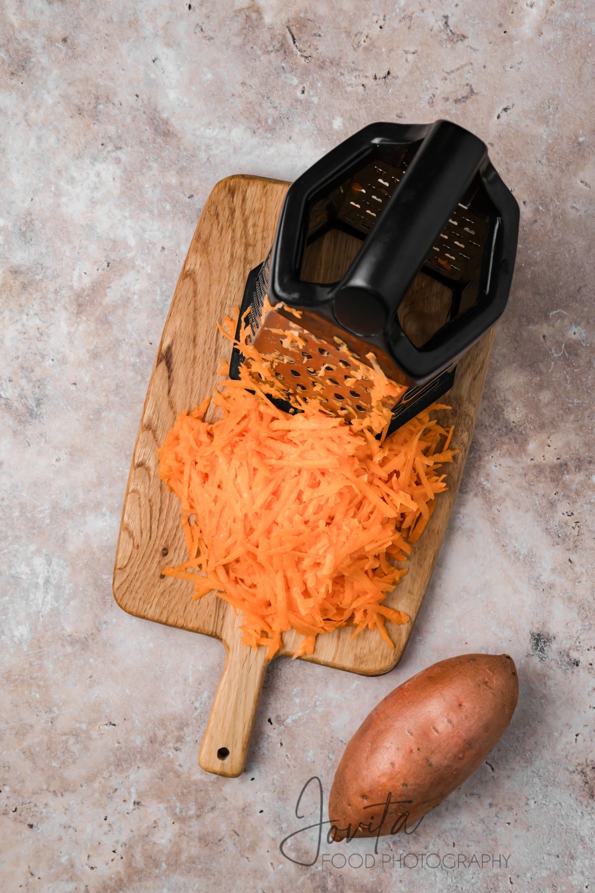 Sweet Potato Fritters with Feta