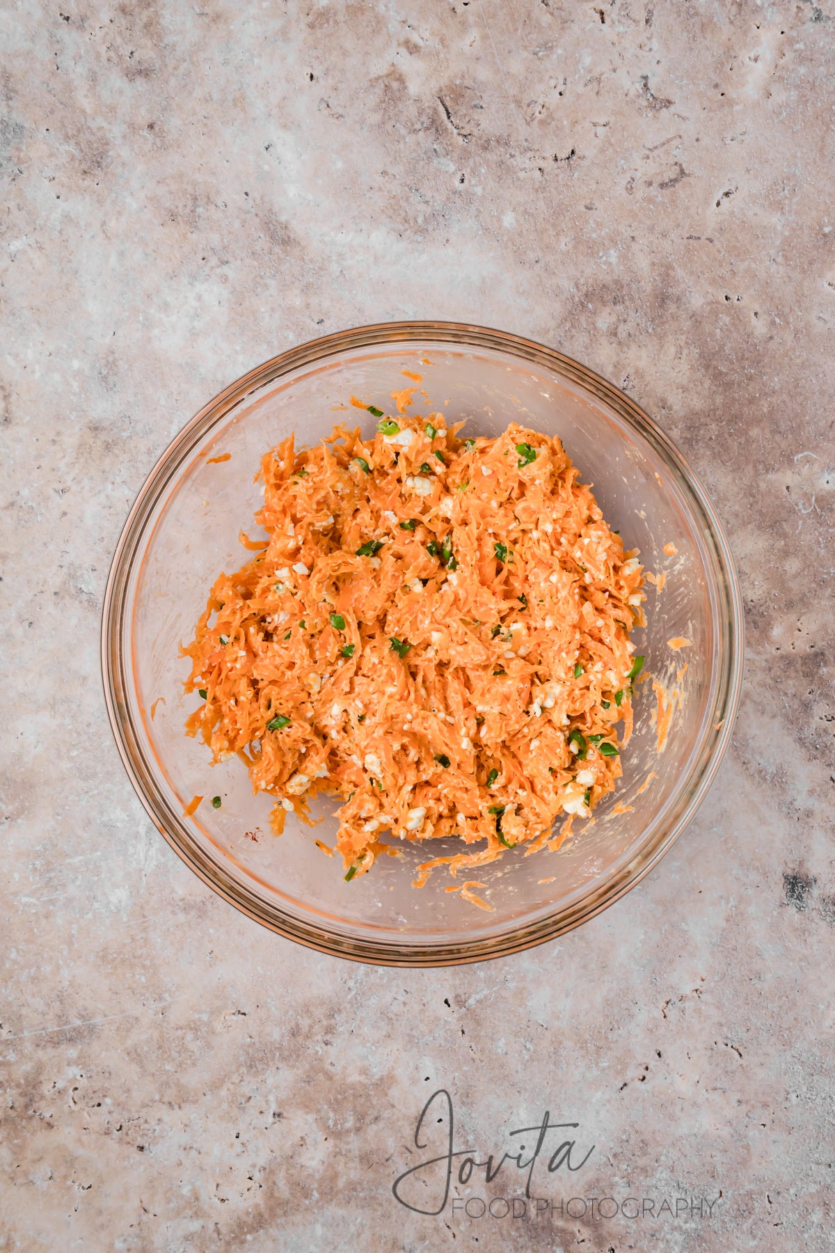 Sweet Potato Fritters with Feta