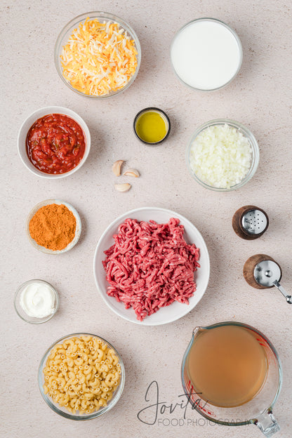 One Pan Taco Mac and Cheese