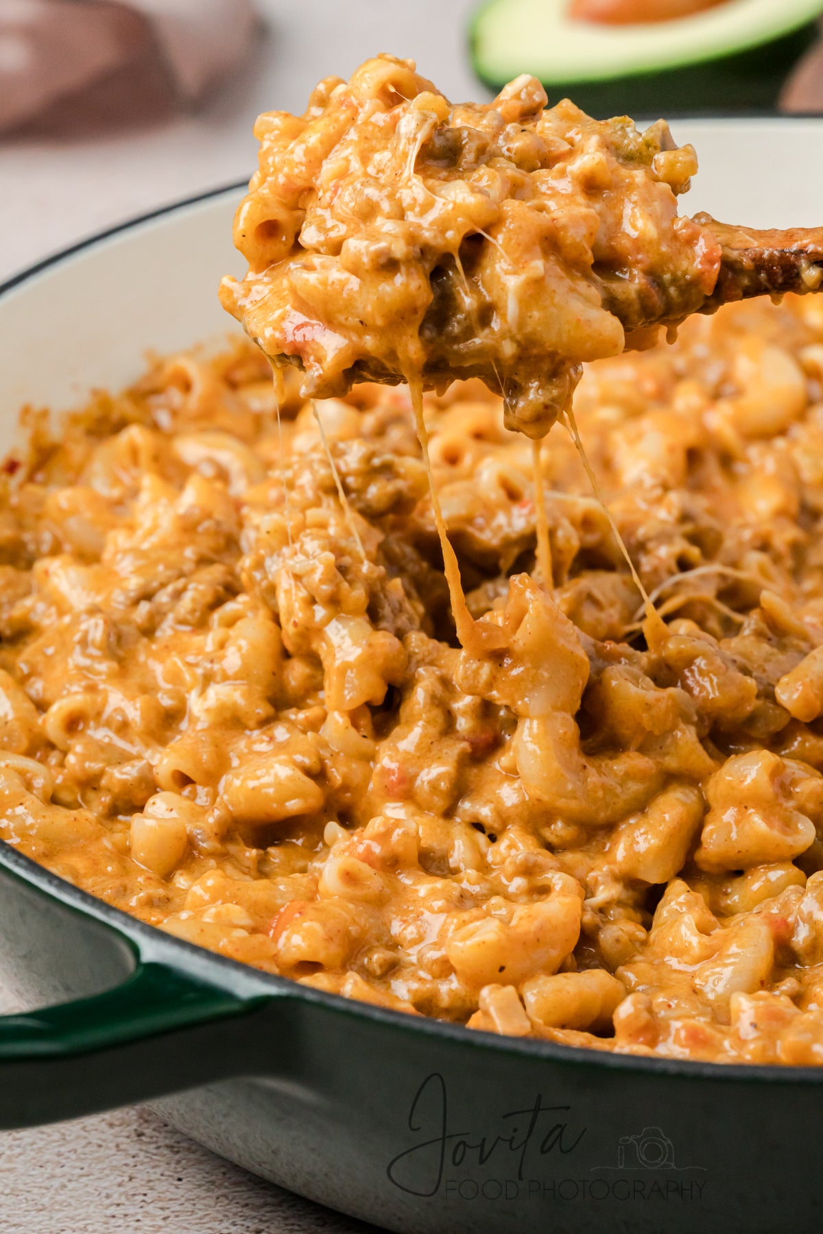 One Pan Taco Mac and Cheese