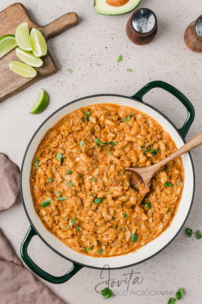 One Pan Taco Mac and Cheese