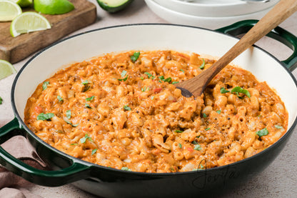 One Pan Taco Mac and Cheese