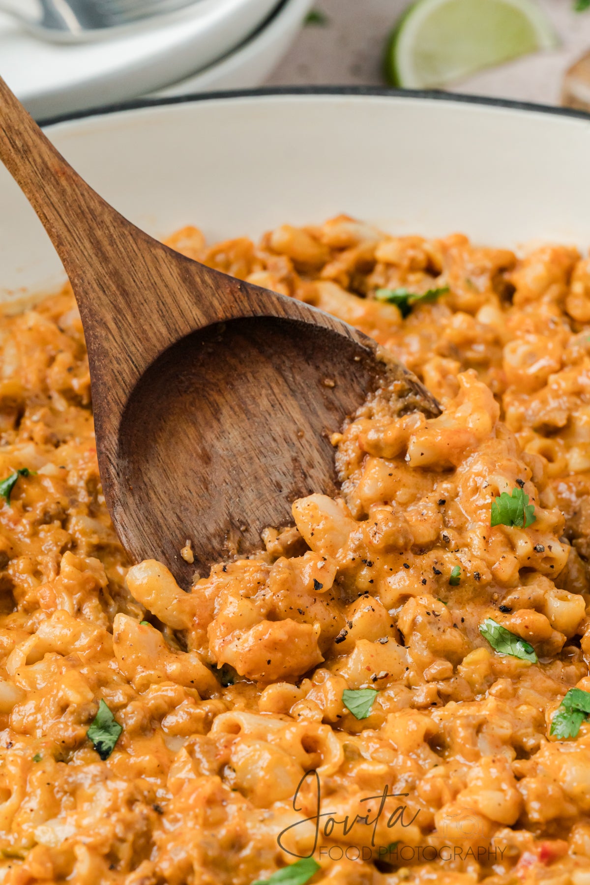One Pan Taco Mac and Cheese
