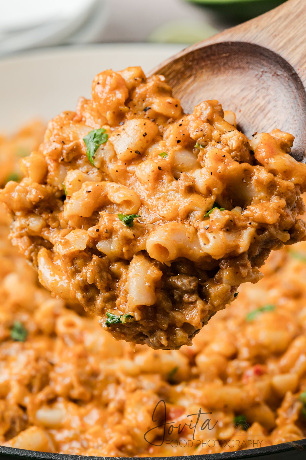 One Pan Taco Mac and Cheese