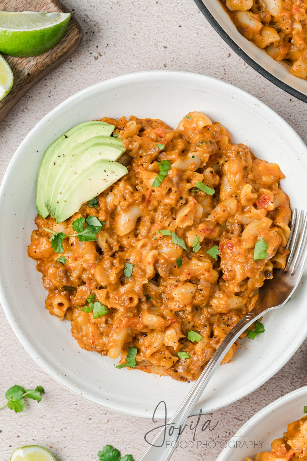 One Pan Taco Mac and Cheese
