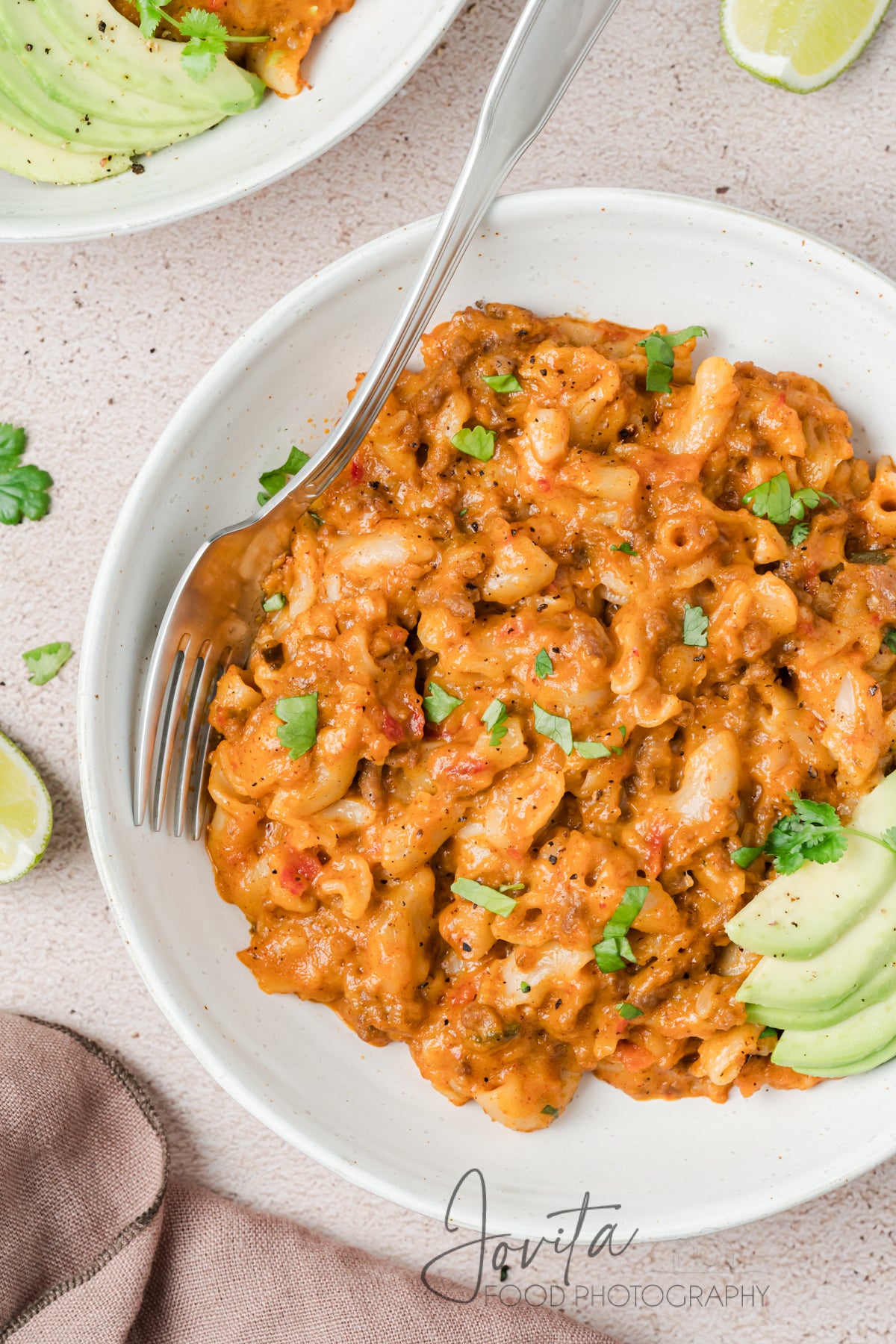 One Pan Taco Mac and Cheese