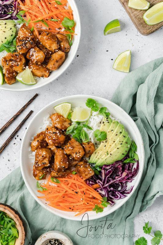 Teriyaki Chicken and Rice Bowls