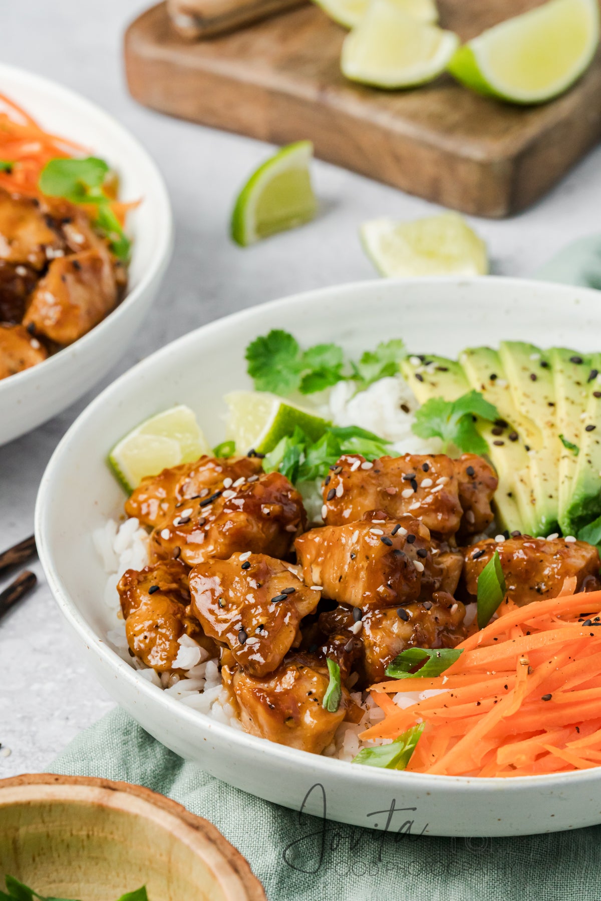 Teriyaki Chicken and Rice Bowls