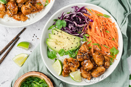 Teriyaki Chicken and Rice Bowls