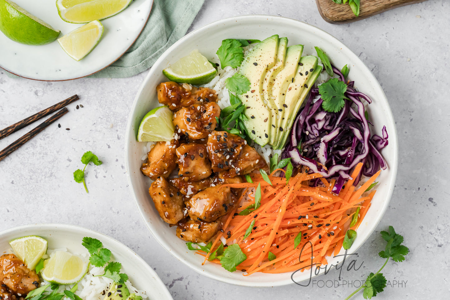 Teriyaki Chicken and Rice Bowls