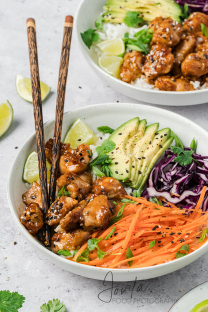 Teriyaki Chicken and Rice Bowls