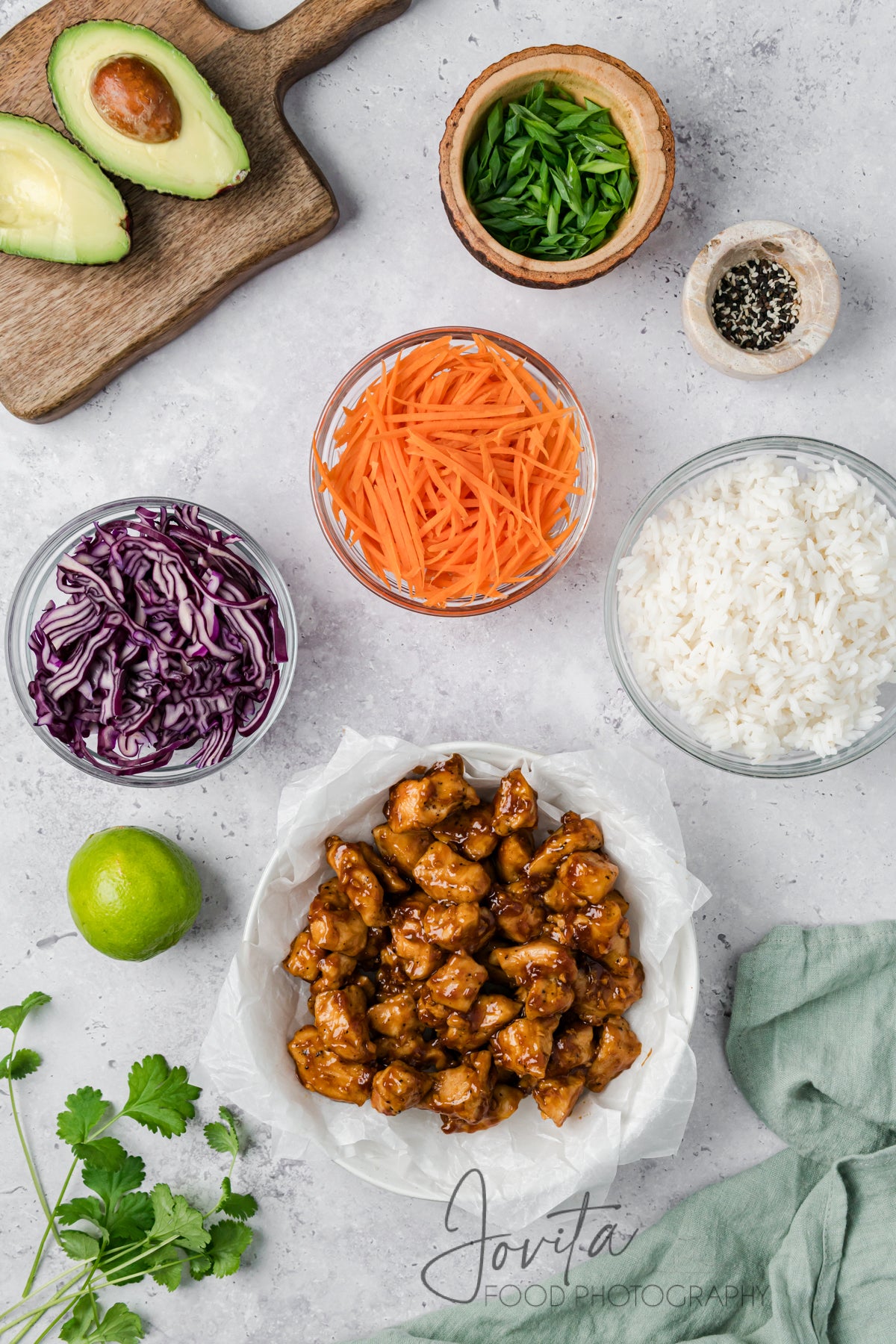 Teriyaki Chicken and Rice Bowls